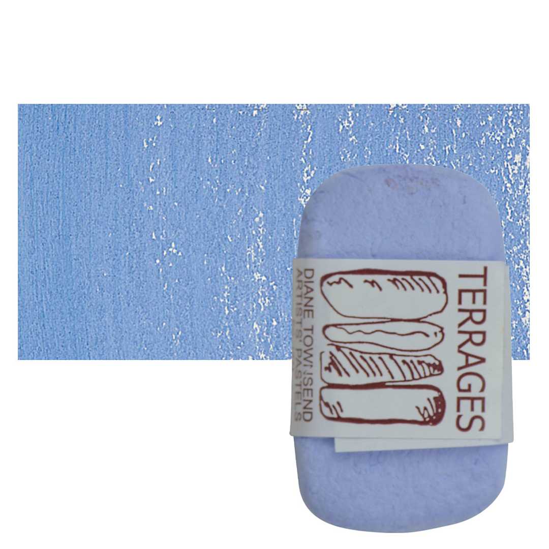 Open in modal - Townsend Terrages Pastel - Cobalt Blue Hue 15 pastel and swatch