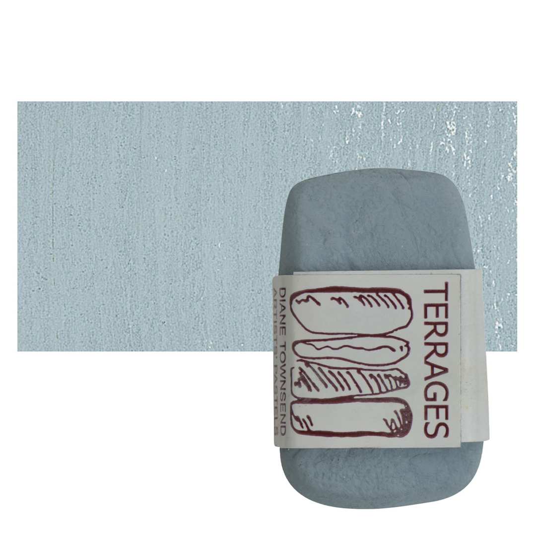 Open in modal - Townsend Terrages Pastel - Dark Green Blue pastel and swatch