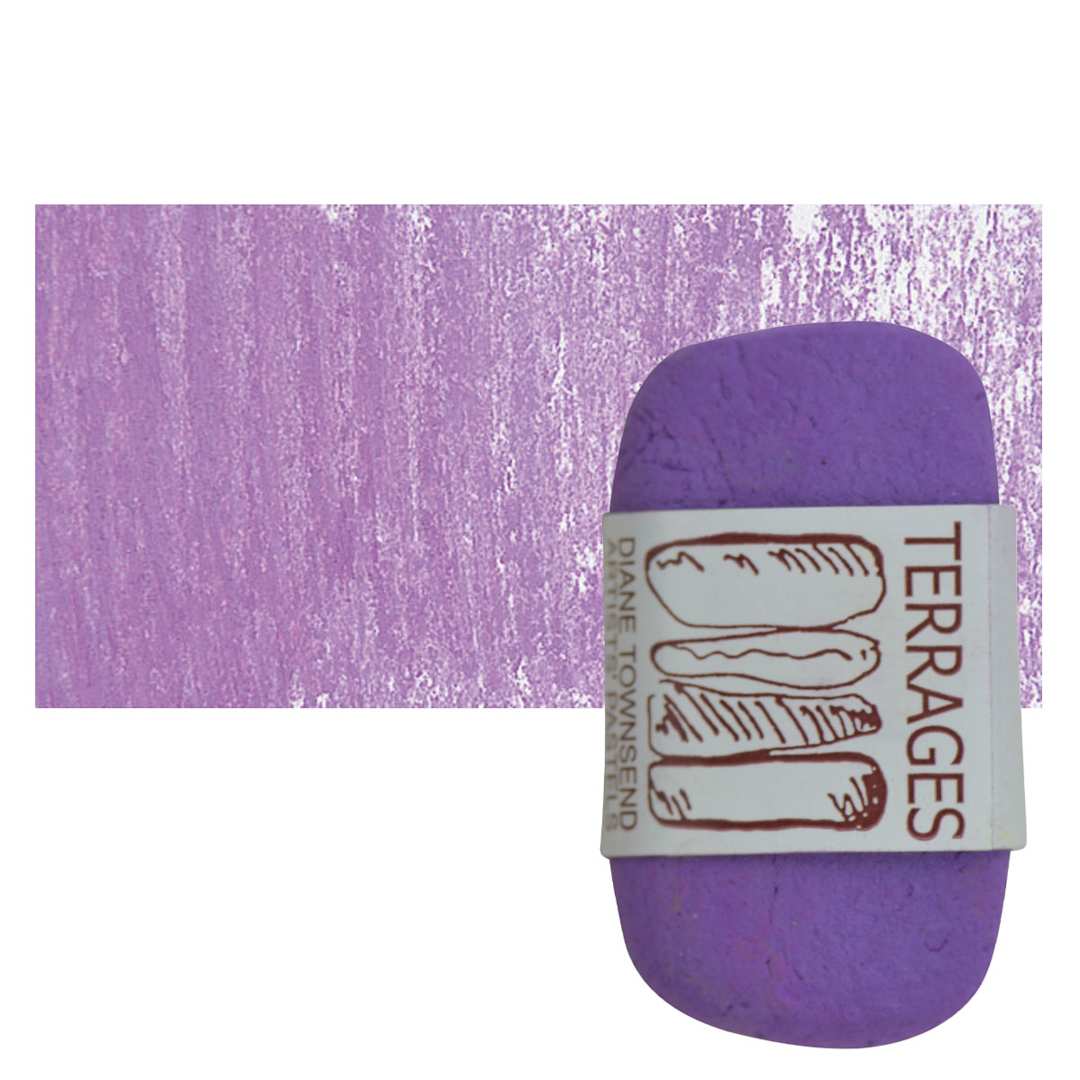 Open in modal - Townsend Terrages Pastel - Manganese Violet 41 pastel and swatch