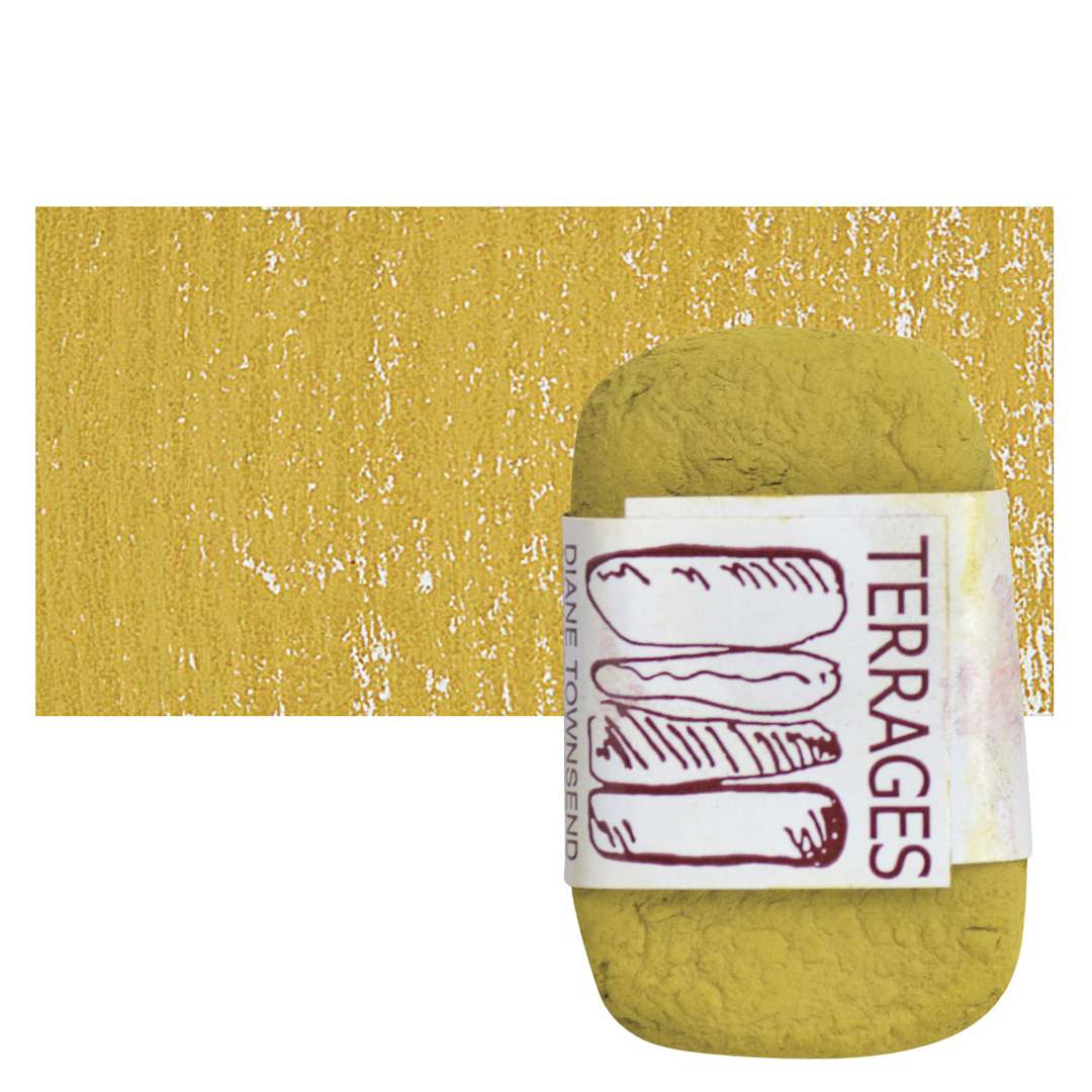 Open in modal - Townsend Terrages Pastel - Mars Yellow 79 pastel and swatch