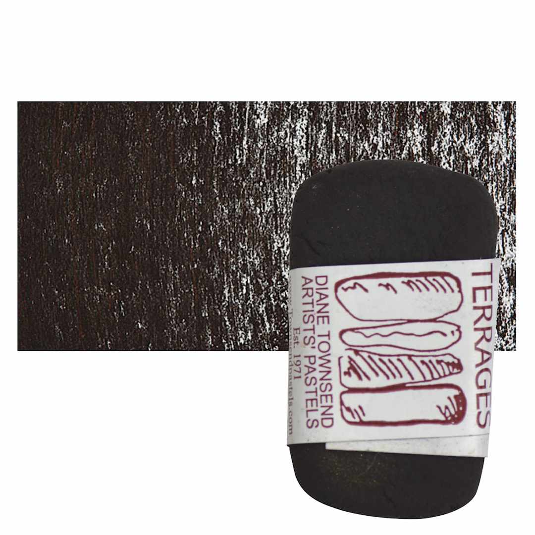 Open in modal - Townsend Terrages Pastel - Napthol Red Mix pastel and swatch