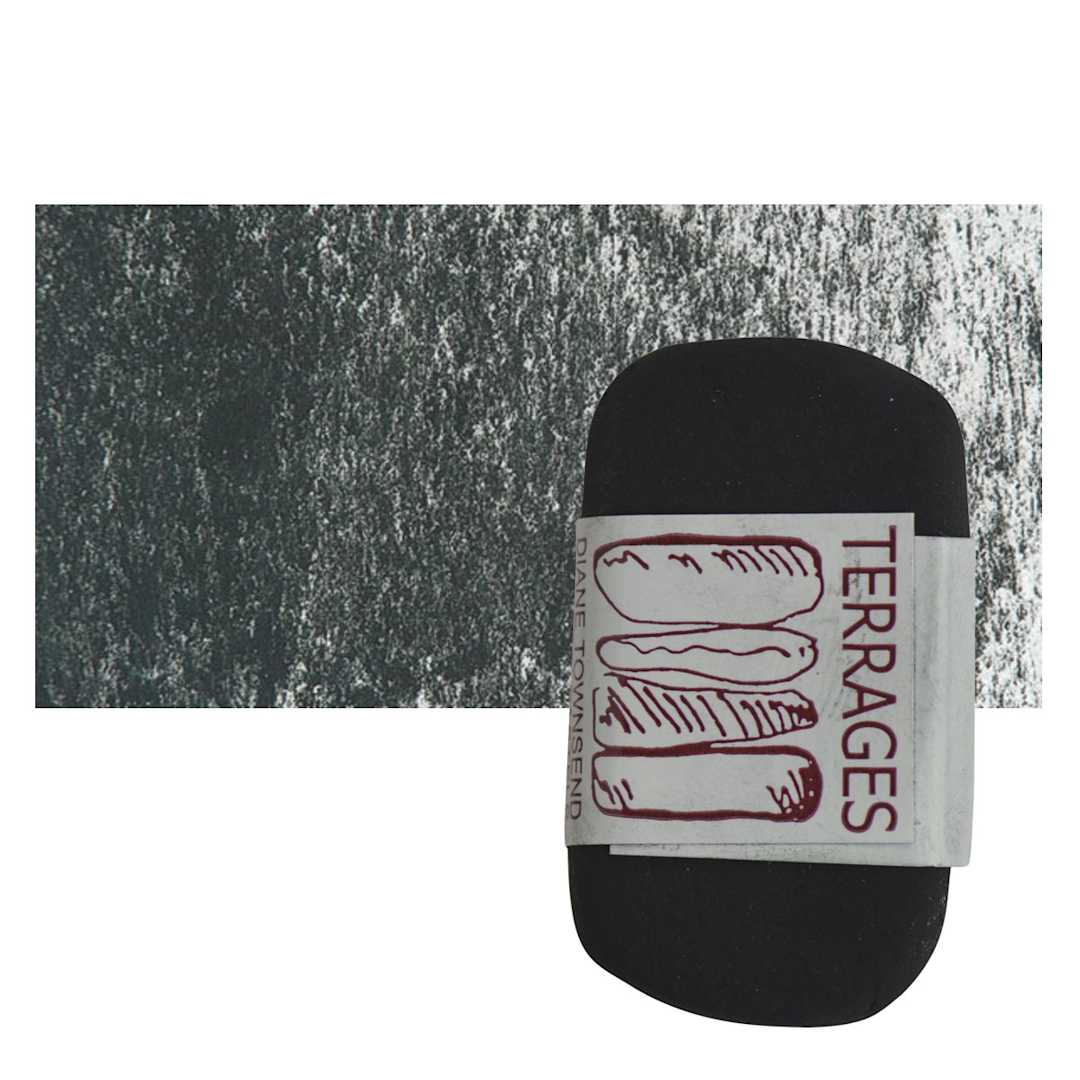 Open in modal - Townsend Terrages Pastel - Phthalo Green 142 pastel and swatch