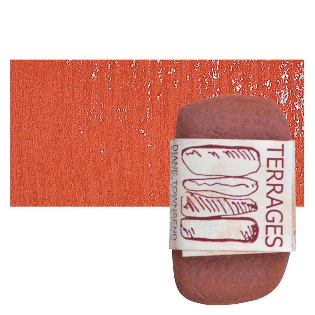 Open in modal - Townsend Terrages Pastel - Red Oxide 90 pastel and swatch