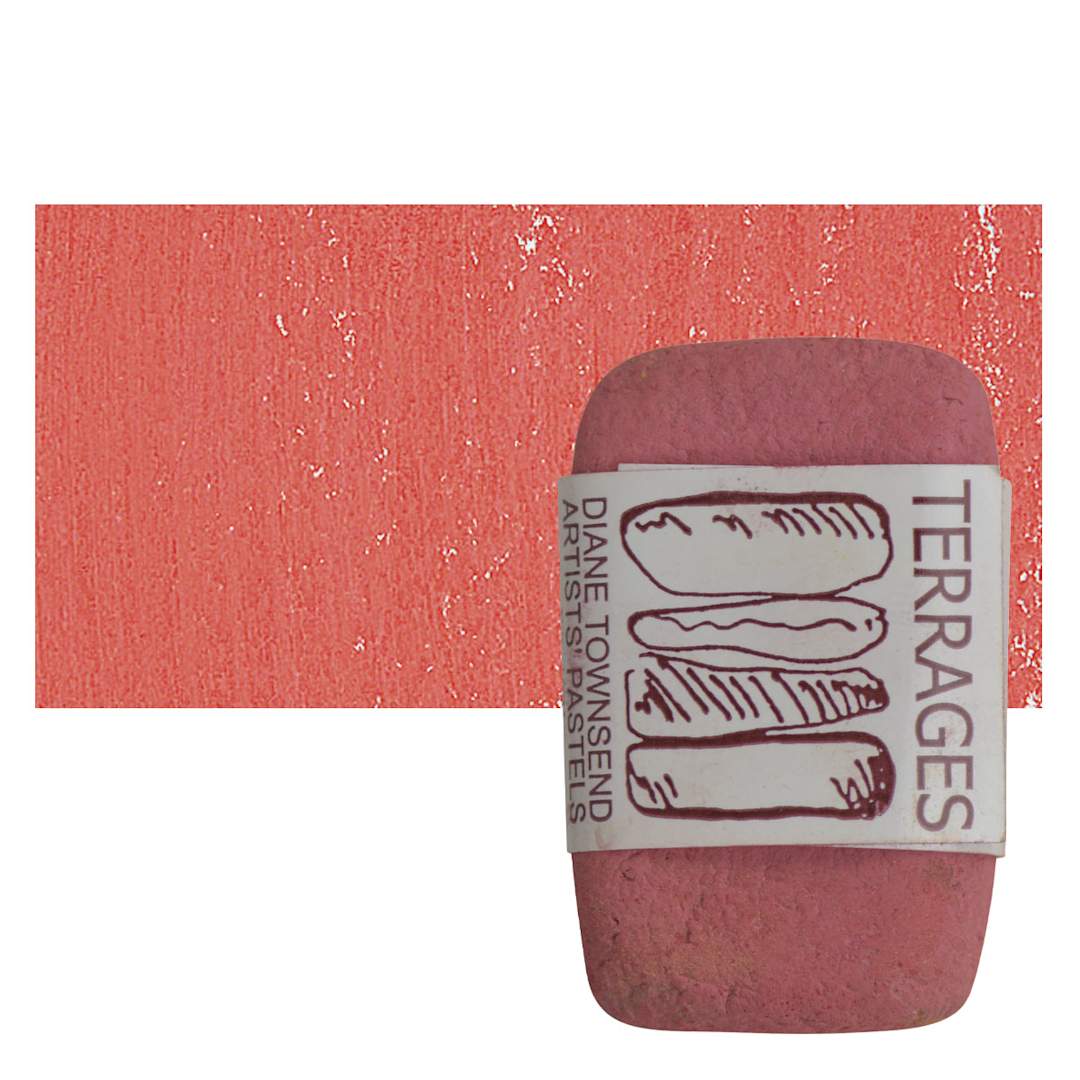 Open in modal - Townsend Terrages Pastel - Toluidine Red pastel and swatch