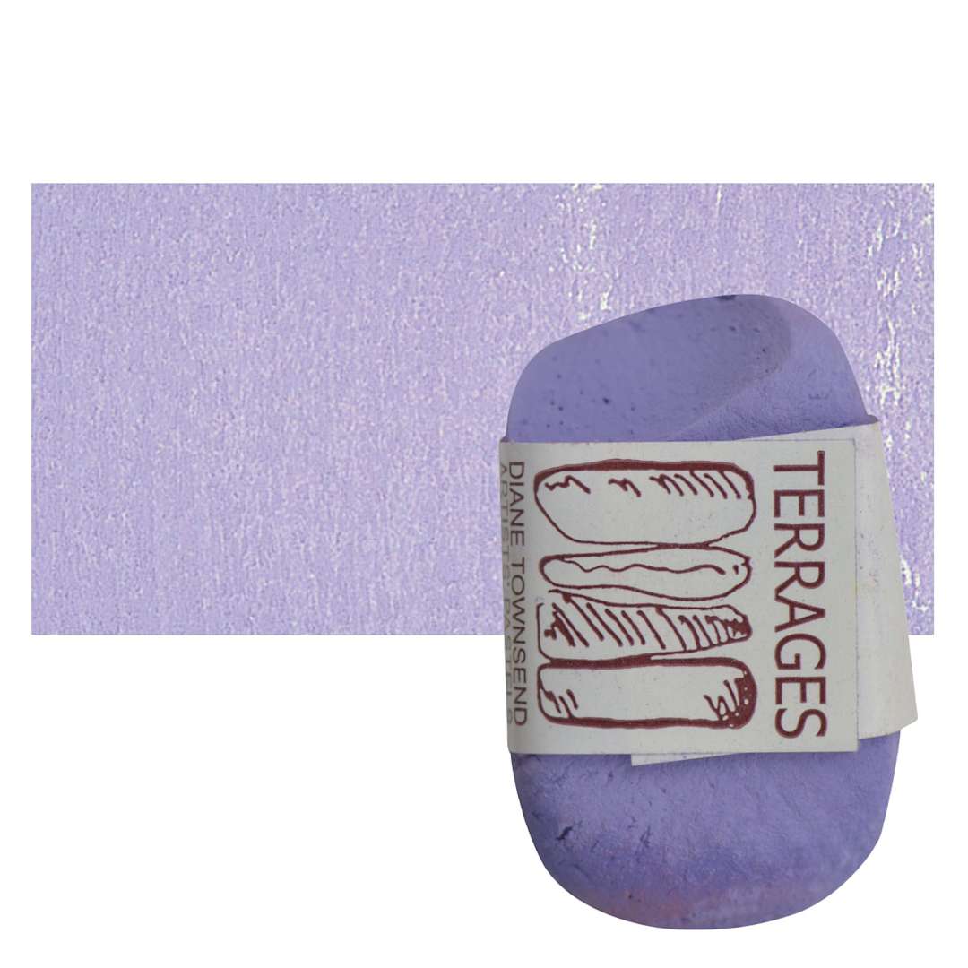 Open in modal - Townsend Terrages Pastel - Ultramarine Violet 25 pastel and swatch