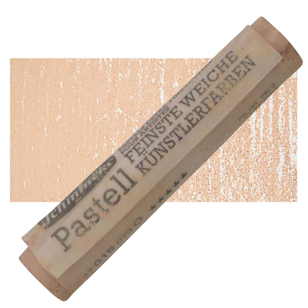 Open in modal - Schmincke Soft Pastel - Burnt Sienna O pastel and swatch