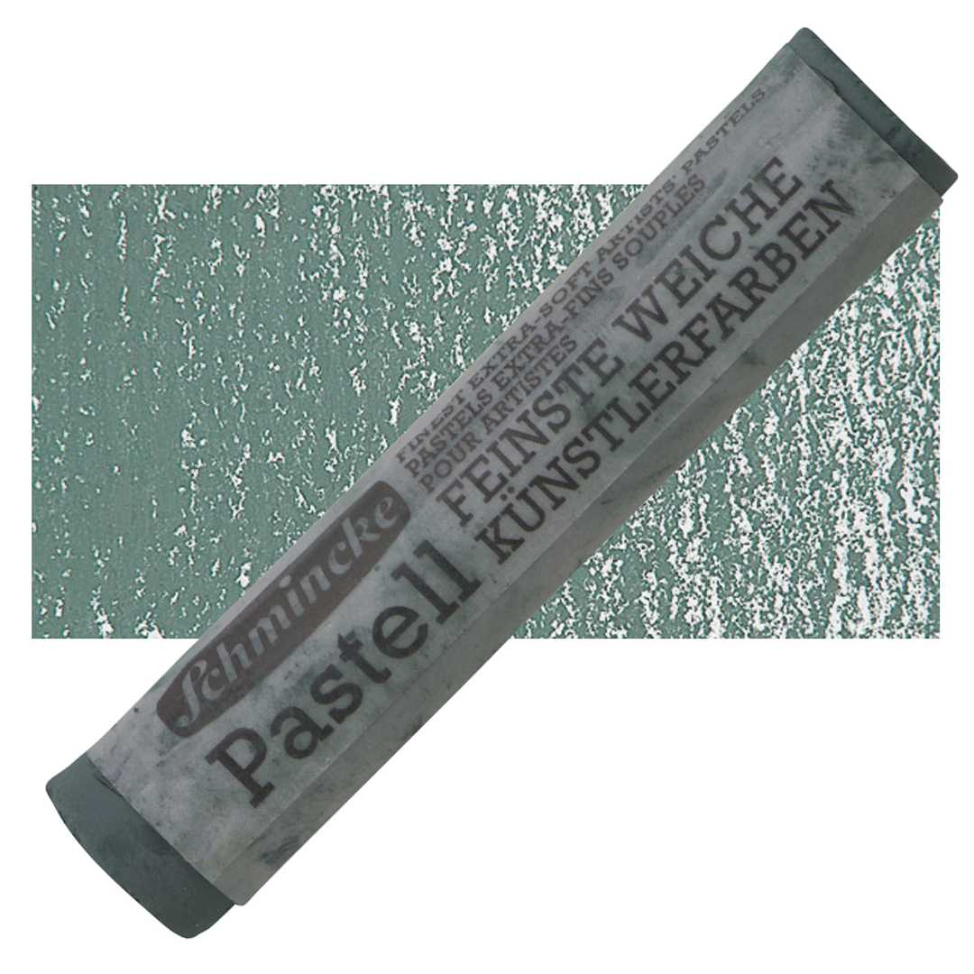 Open in modal - Schmincke Soft Pastel - Cold Green Deep H pastel and swatch