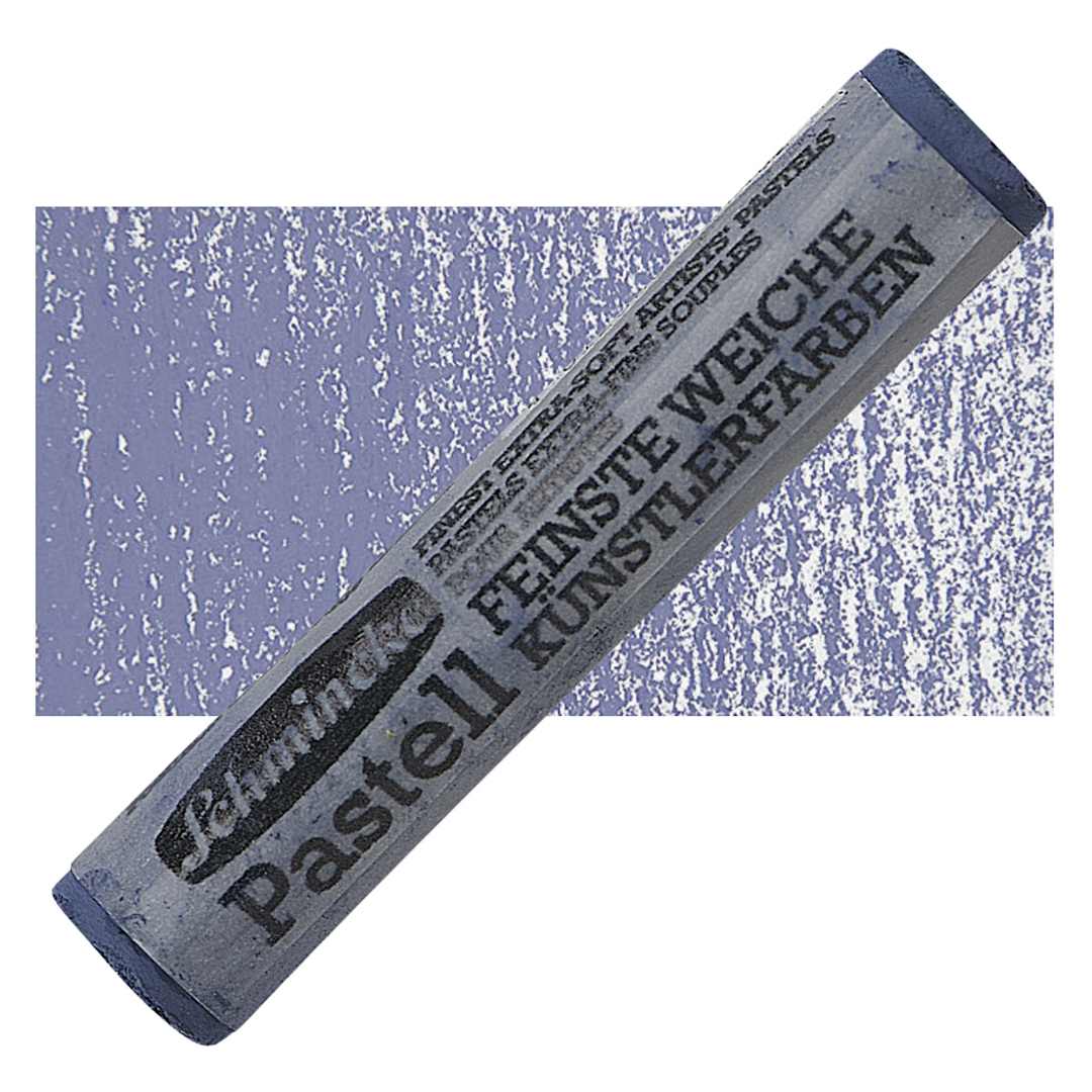 Open in modal - Schmincke Soft Pastel - Gray Blue1 D pastel and swatch