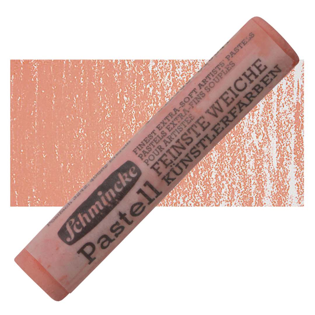 Open in modal - Schmincke Soft Pastel - Permanent Red 1 Pale H pastel and swatch