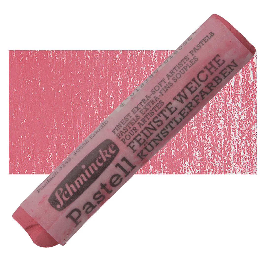 Open in modal - Schmincke Soft Pastel - Permanent Red 3 Deep H pastel and swatch