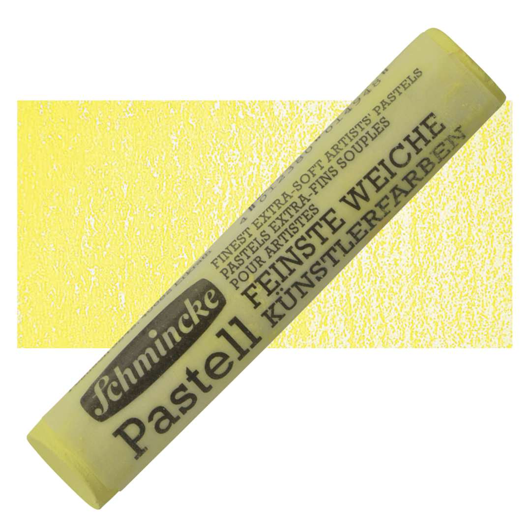 Open in modal - Schmincke Soft Pastel - Permanent Yellow 1 Lemon H pastel and swatch