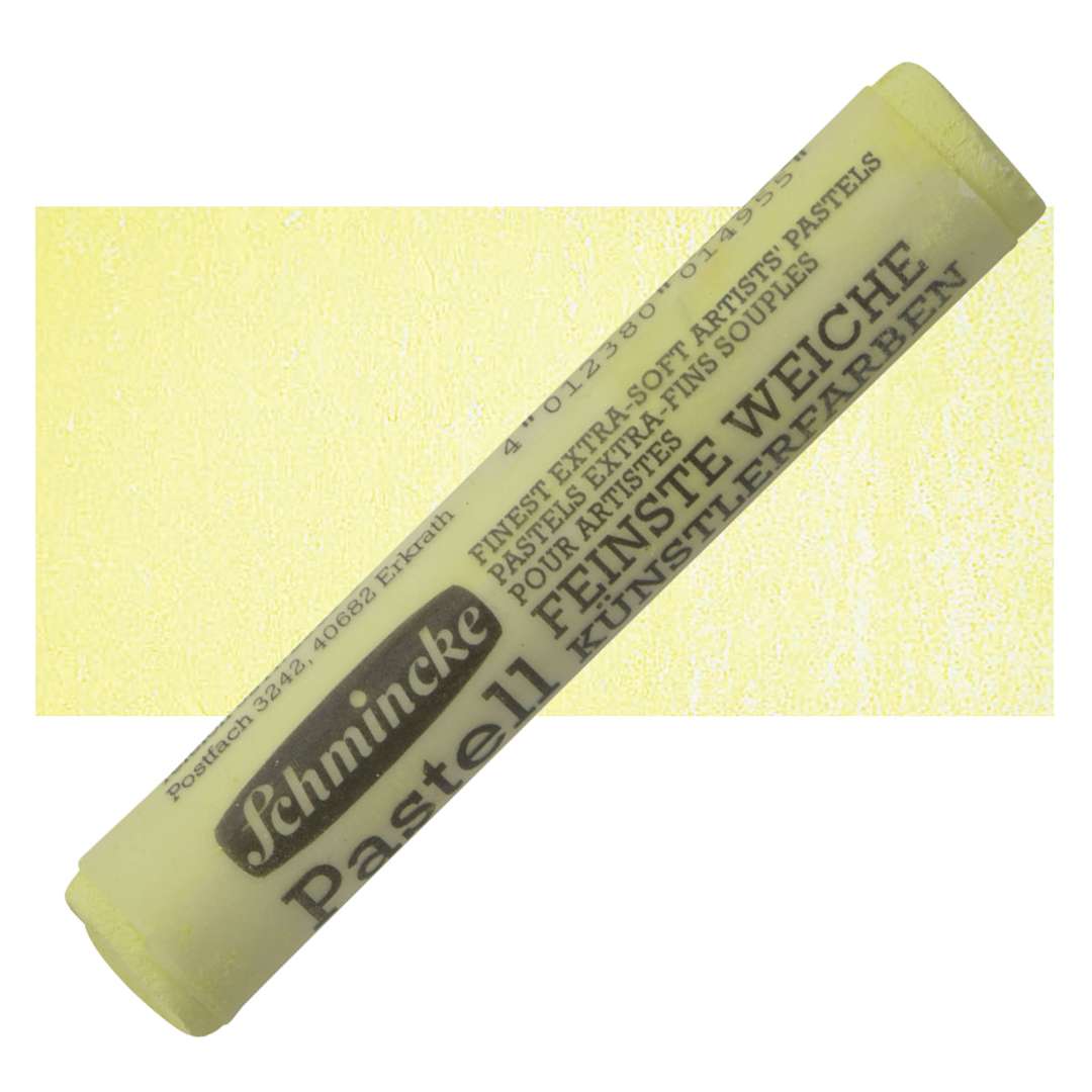 Open in modal - Schmincke Soft Pastel - Permanent Yellow 1 Lemon M pastel and swatch