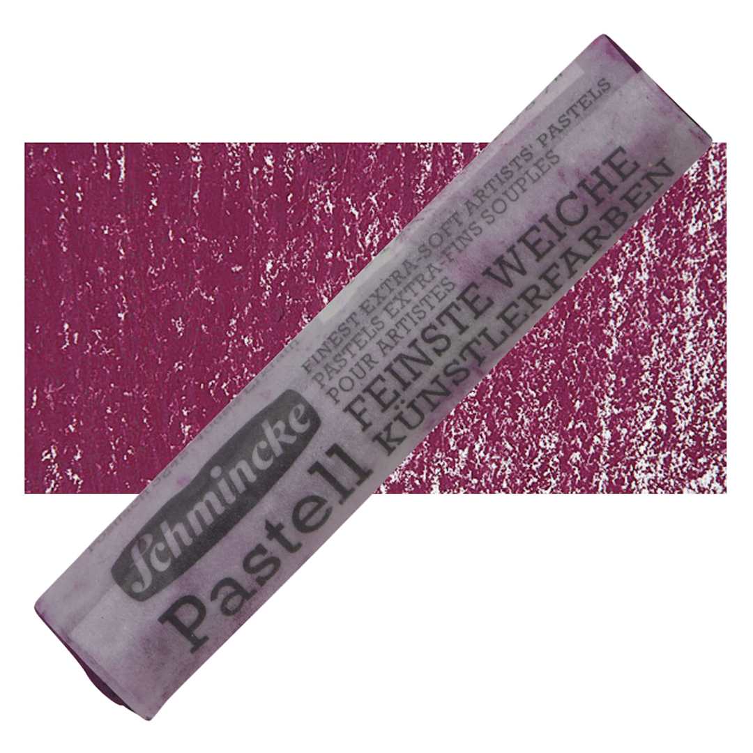 Open in modal - Schmincke Soft Pastel - Quinacridone Violet D pastel and swatch