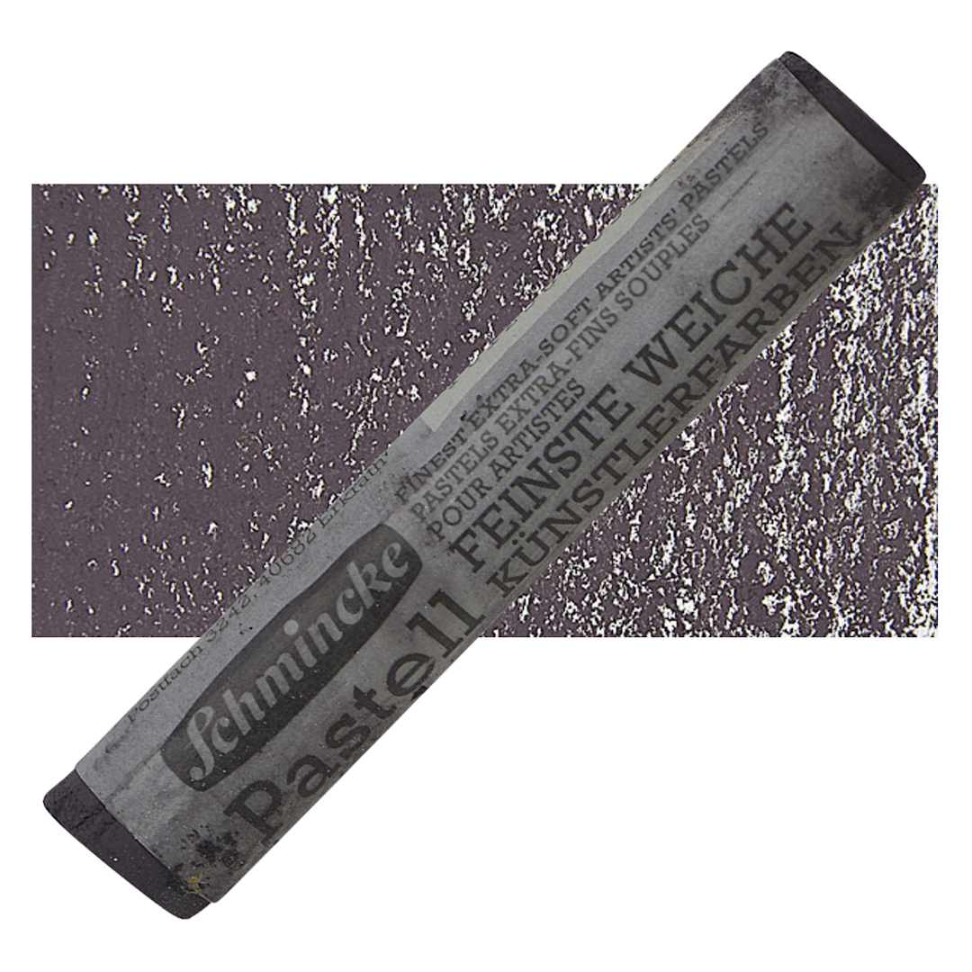 Open in modal - Schmincke Soft Pastel - Reddish Gray B pastel and swatch