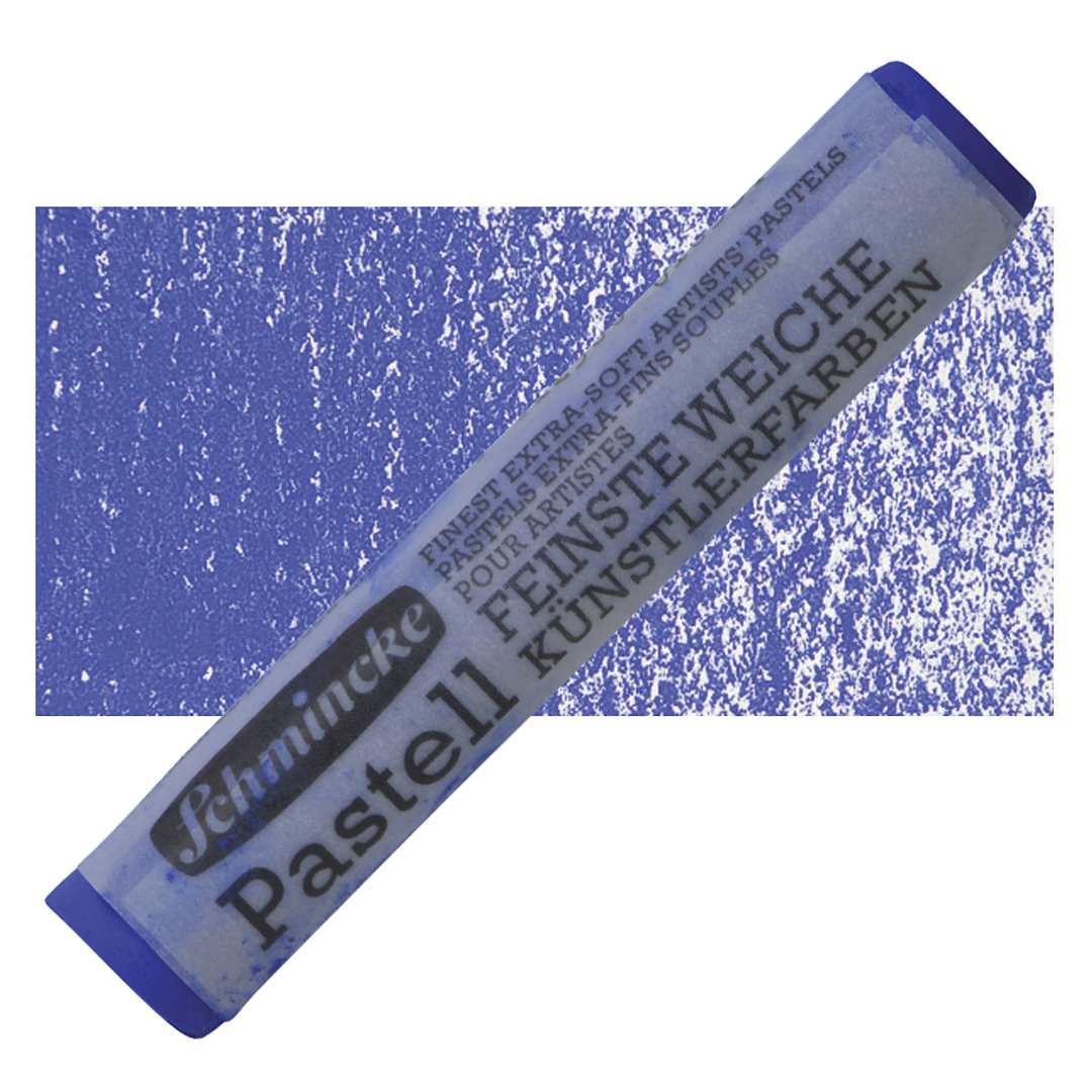 Open in modal - Schmincke Soft Pastel - Ultramarine Deep D pastel and swatch