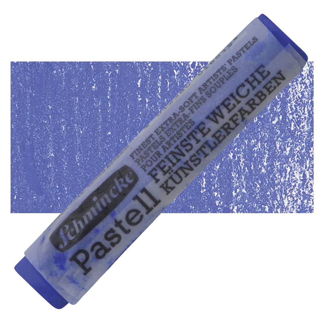 Open in modal - Schmincke Soft Pastel - Ultramarine Light D pastel and swatch