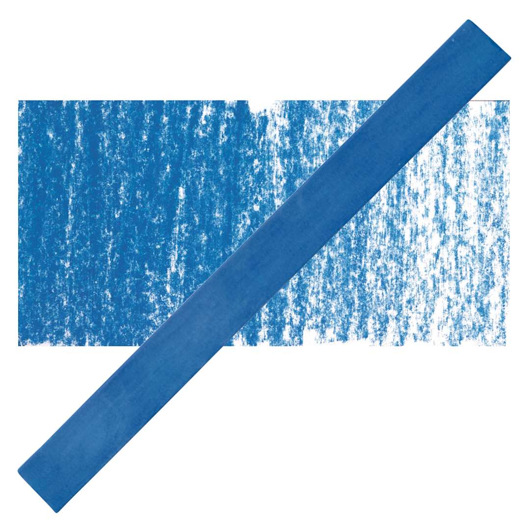 Open in modal - Cretacolor Pastel Carre Hard Pastel - Bremen Blue pastel and swatch