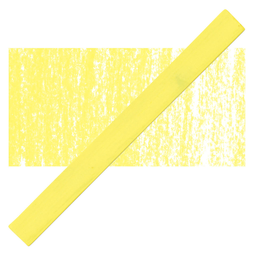 Open in modal - Cretacolor Pastel Carre Hard Pastel - Cadmium Citron pastel and swatch