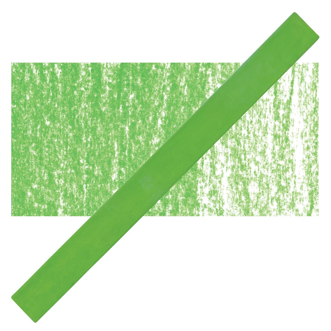 Open in modal - Cretacolor Pastel Carre Hard Pastel - French Green pastel and swatch