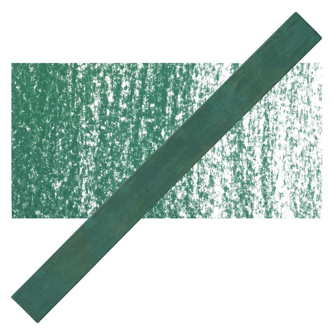 Open in modal - Cretacolor Pastel Carre Hard Pastel - Green Earth Dark pastel and swatch