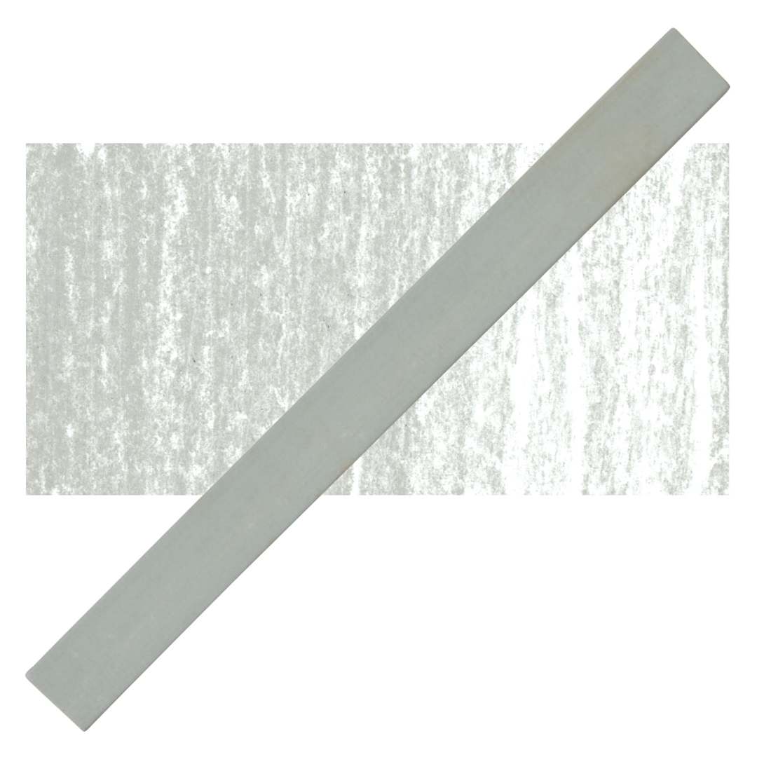 Open in modal - Cretacolor Pastel Carre Hard Pastel - Light Gray pastel and swatch