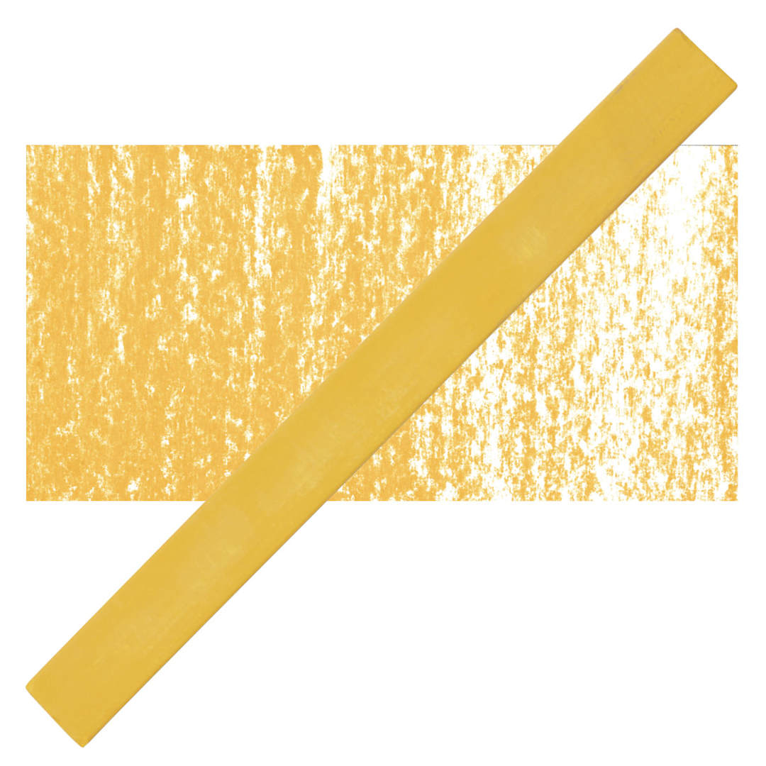 Open in modal - Cretacolor Pastel Carre Hard Pastel - Ochre Light pastel and swatch