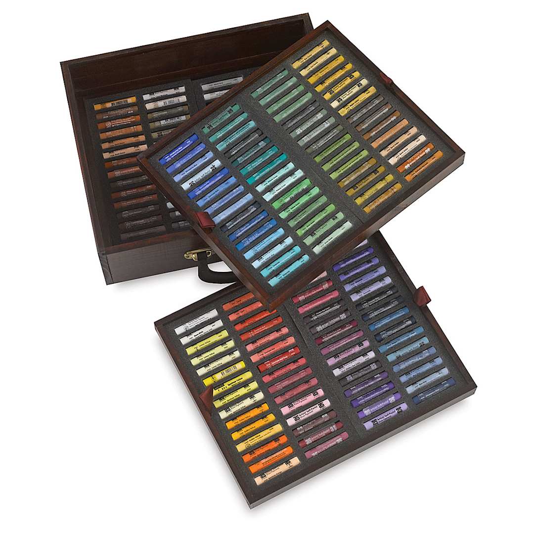Open in modal - Art Spectrum Artists' Soft Pastel Set - Assorted Colors, Set of 154 set contents
