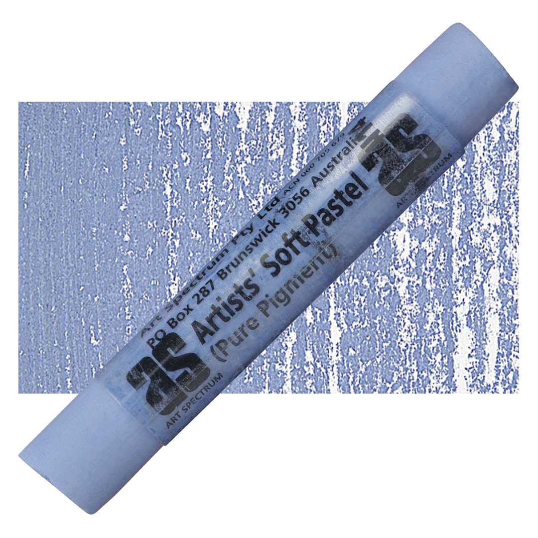 Open in modal - Art Spectrum Artists' Soft Pastel - Blue Gray 527T pastel and swatch