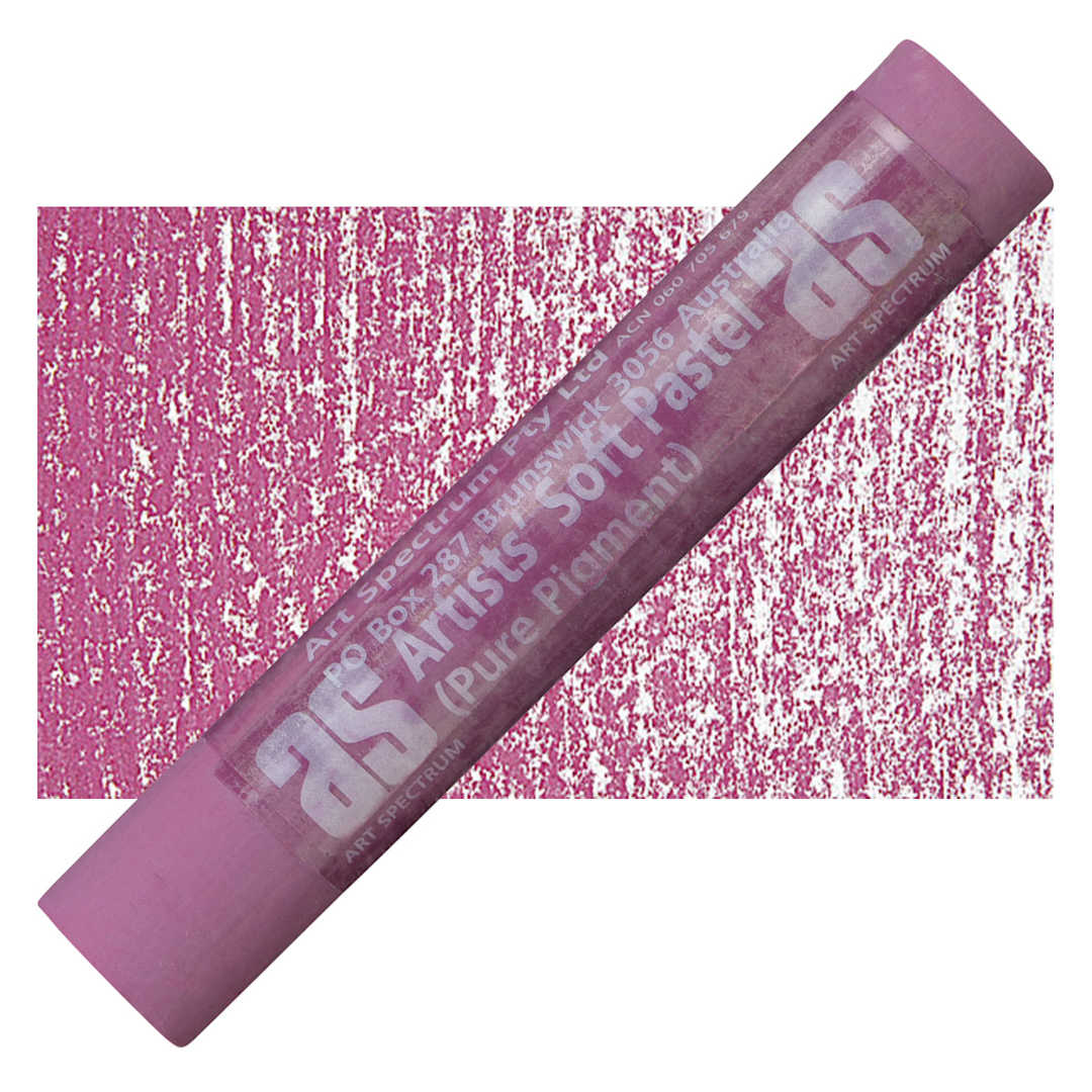 Open in modal - Art Spectrum Artists' Soft Pastel - Bordeaux 513T pastel and swatch