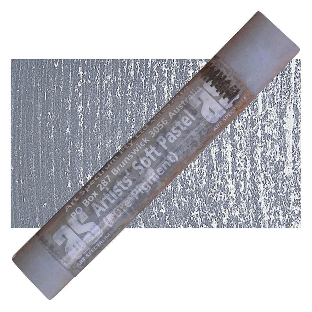 Open in modal - Art Spectrum Artists' Soft Pastel - Cool Gray 582P pastel and swatch