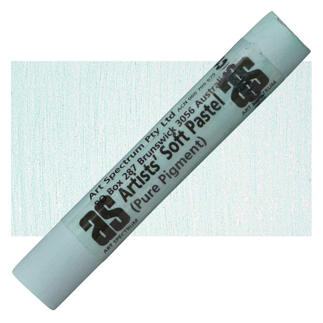 Open in modal - Art Spectrum Artists' Soft Pastel - Phthalo Green 570X pastel and swatch