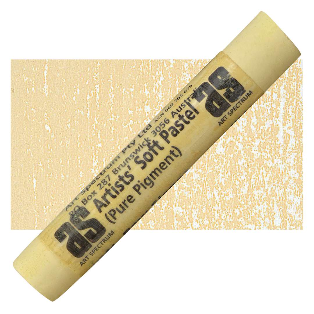 Open in modal - Art Spectrum Artists' Soft Pastel - Raw Sienna 544V pastel and swatch