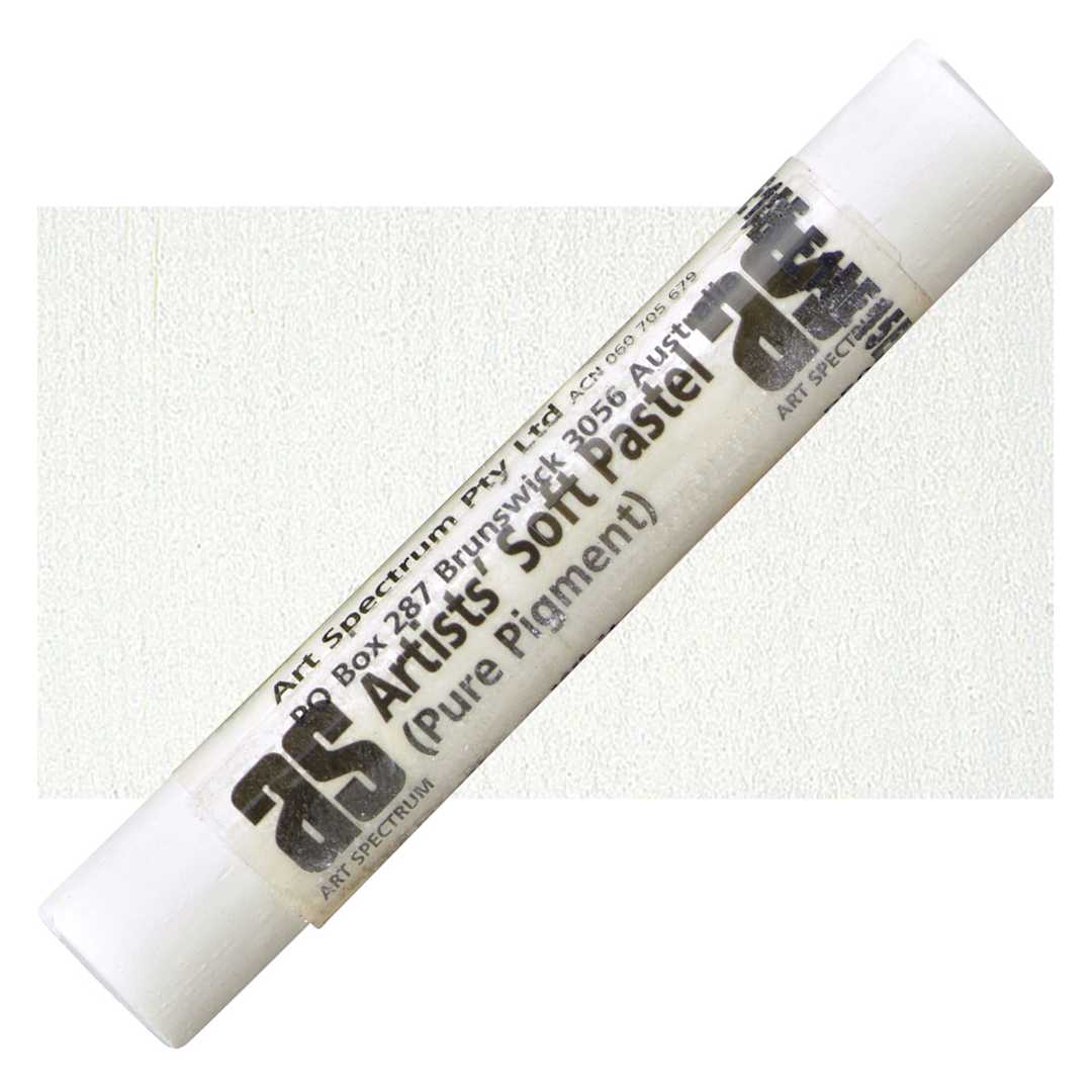 Open in modal - Art Spectrum Artists' Soft Pastel - Warm White 501P pastel and swatch