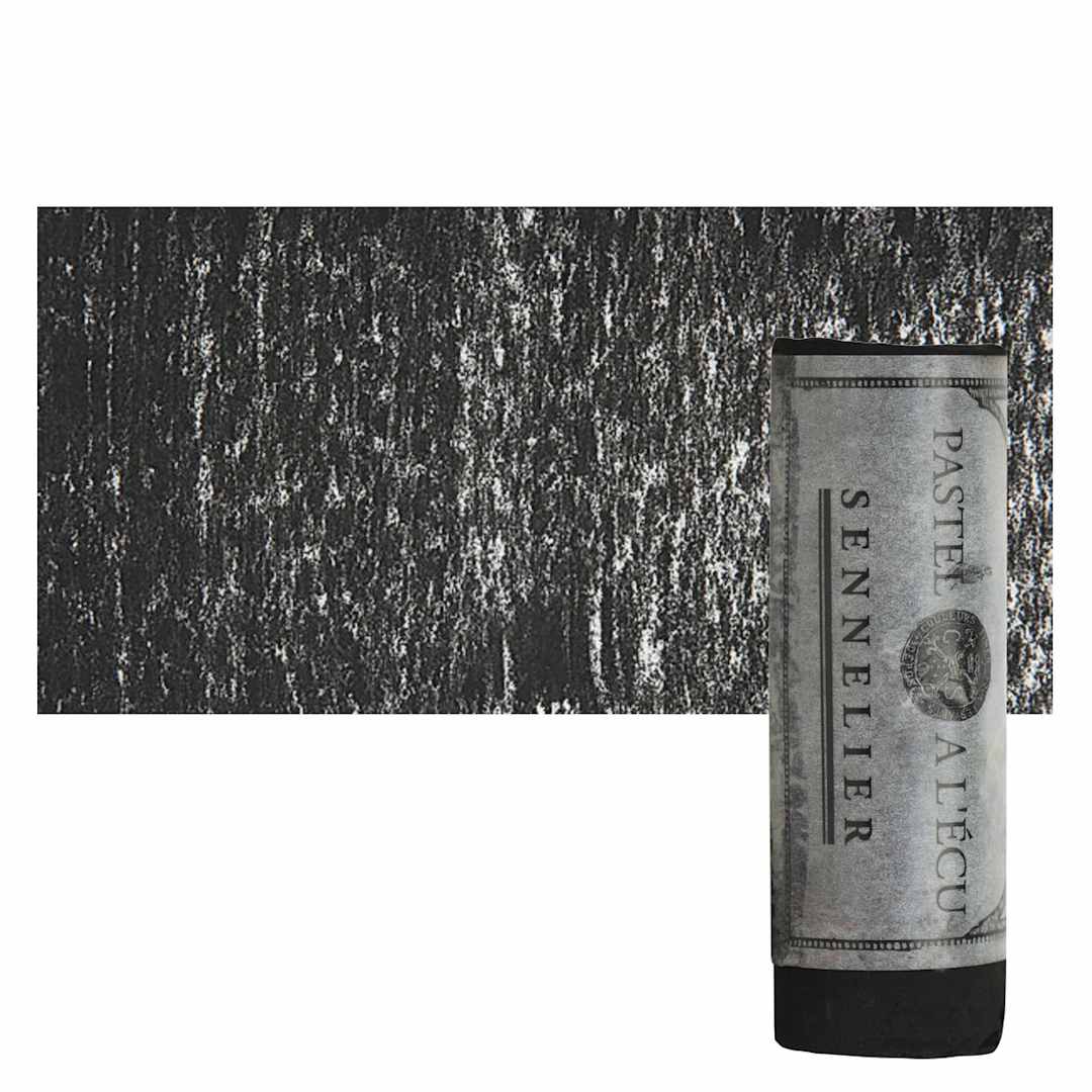 Open in modal - Sennelier Giant Soft Pastel - Ivory Black and swatch
