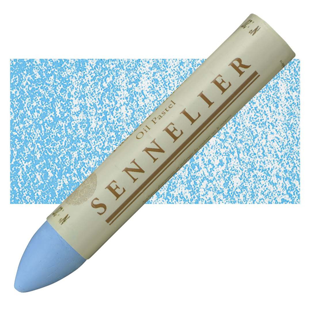 Open in modal - Sennelier Oil Pastel Grand - Ash Blue oil pastel and swatch
