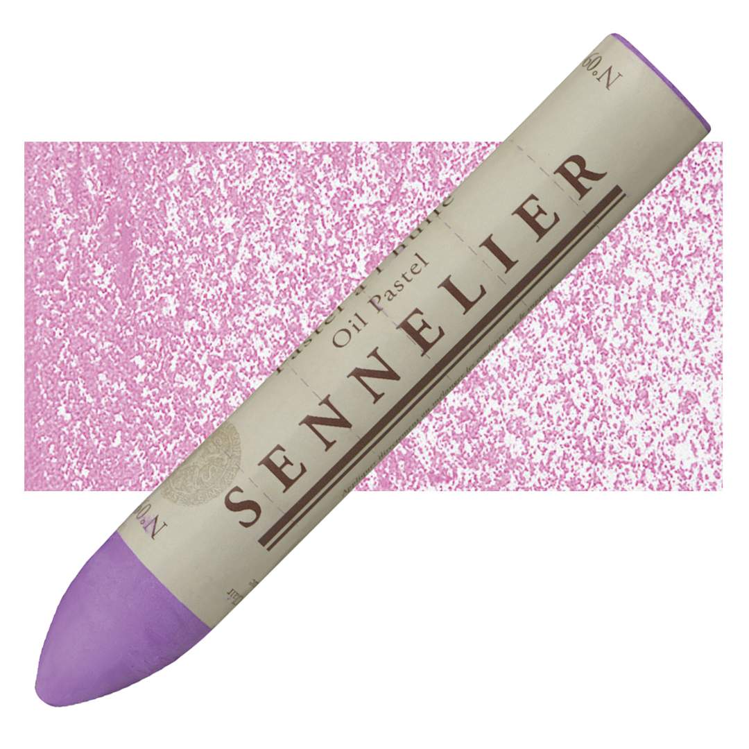 Open in modal - Sennelier Oil Pastel Grand - Cobalt Violet Light Hue oil pastel and swatch