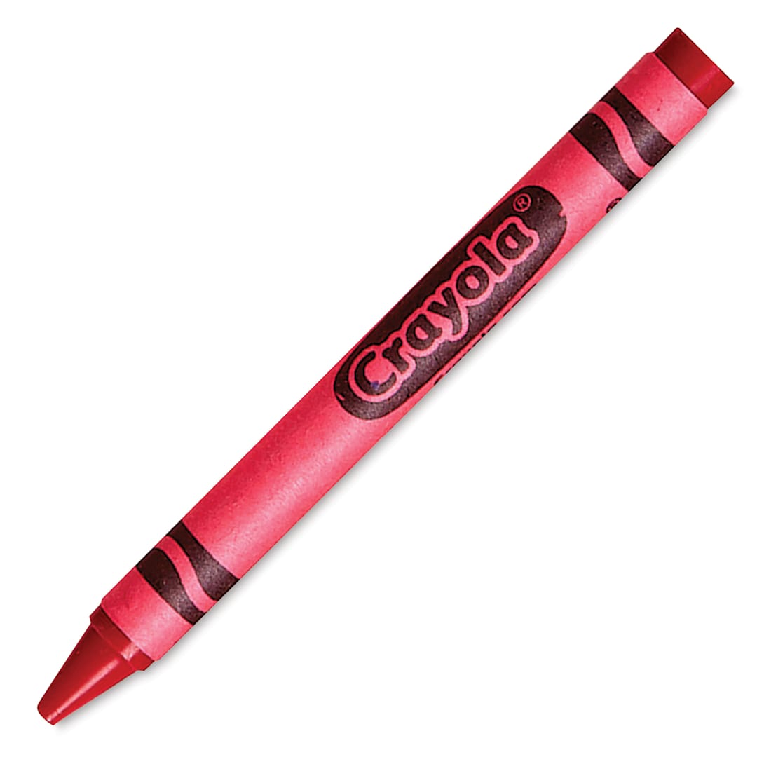 Open in modal - Crayola Crayons - Red, Box of 12, single crayon