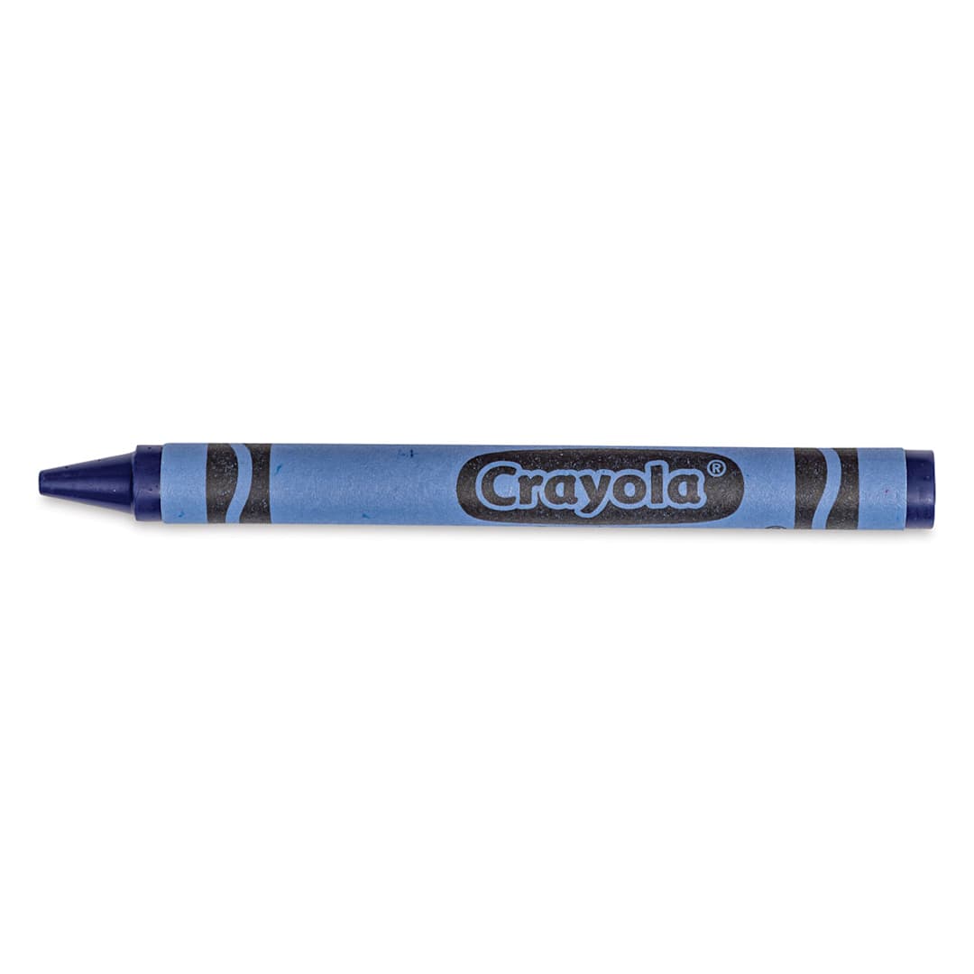 Open in modal - Crayola Crayons - Blue, single crayon