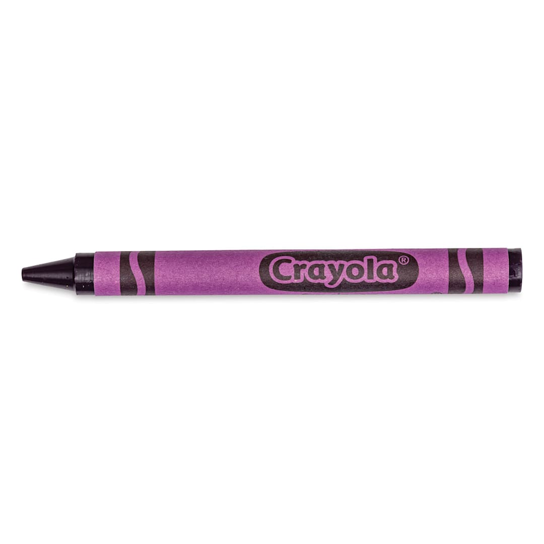 Open in modal - Crayola Crayons - Purple, single crayon