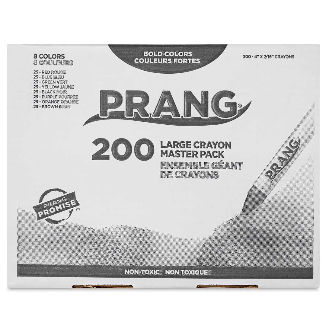 Open in modal - Prang Large Crayons - Master Pack, Pkg of 200, front of the box