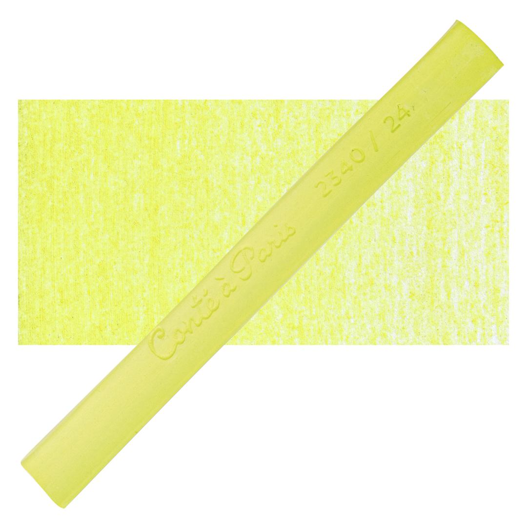 Open in modal - Conté à Paris Colour Pastel Carré - Light Yellow 24, Single Carré and swatch