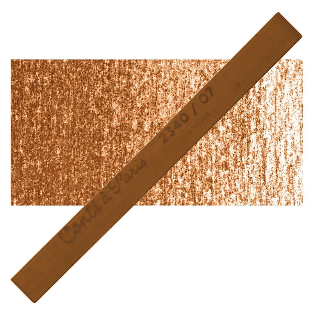 Open in modal - Conté à Paris Colour Pastel Carré - VanDyke Brown 80, Single Carré and swatch