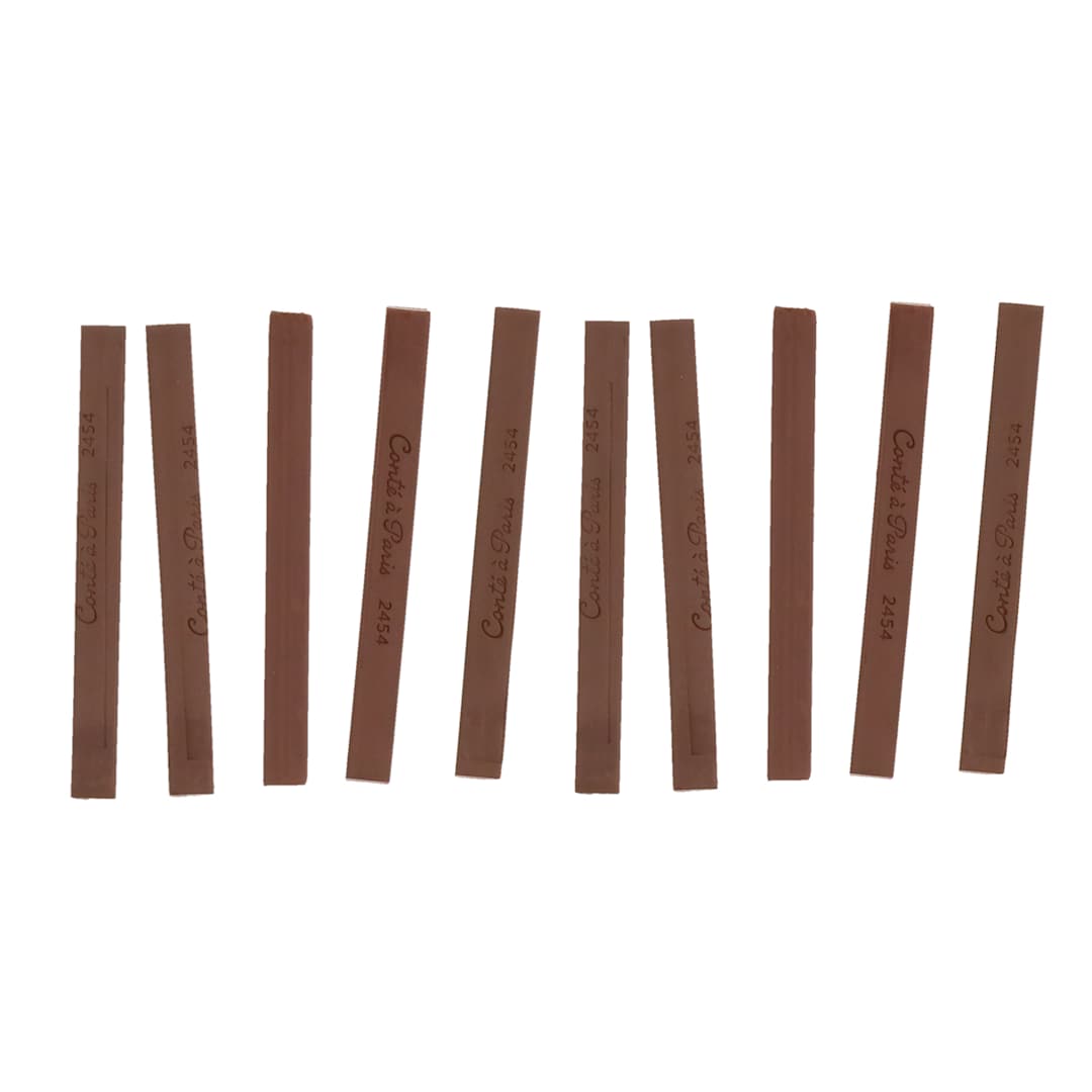 Open in modal - Conte Sketching Crayons Sepia Bistre