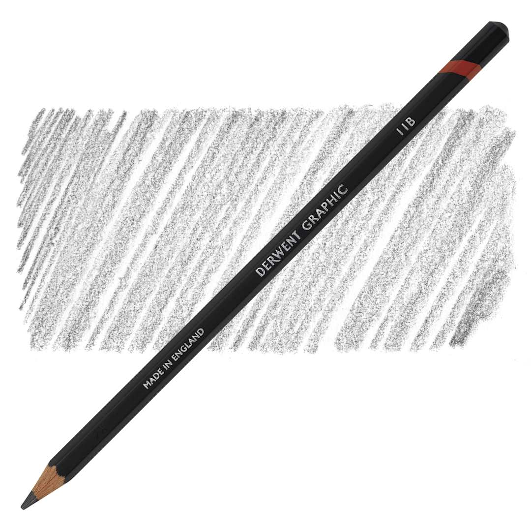 Open in modal - Derwent Graphic Pencil - Hardness 11B pencil and swatch