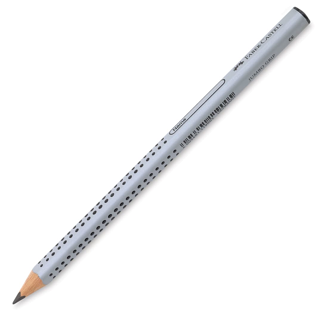 Open in modal - Faber-Castell Jumbo Grip Pencil - Angled view of single Pencil