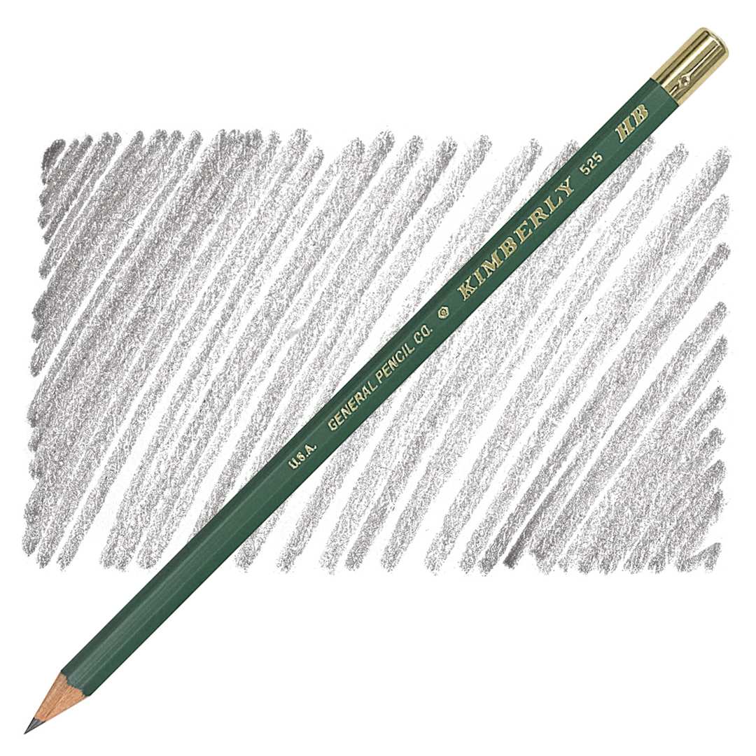 Open in modal - General's Kimberly Drawing Pencil - HB pencil and swatch