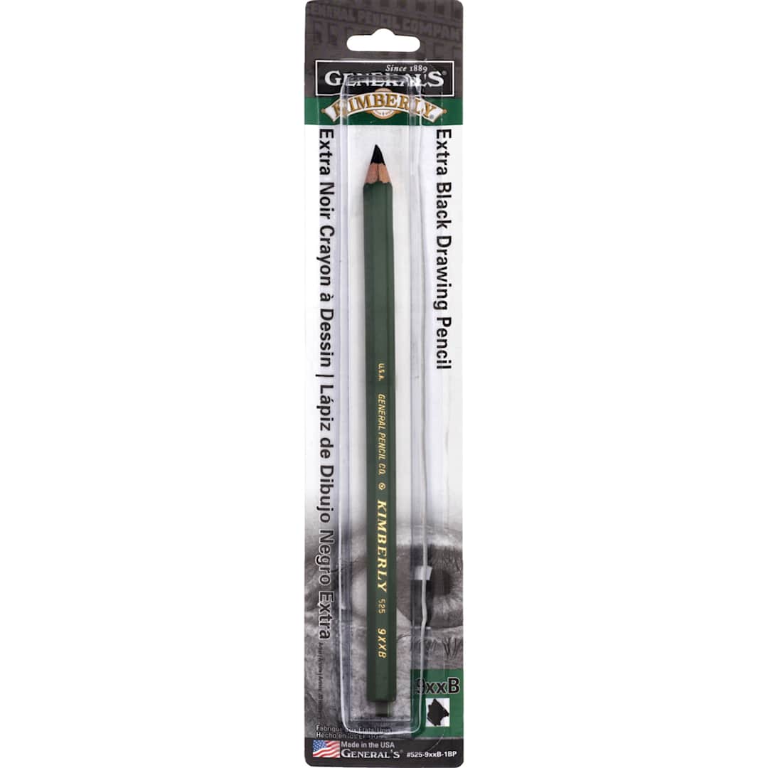 Open in modal - Kimberly Drawing Pencils 9XXB - Carded