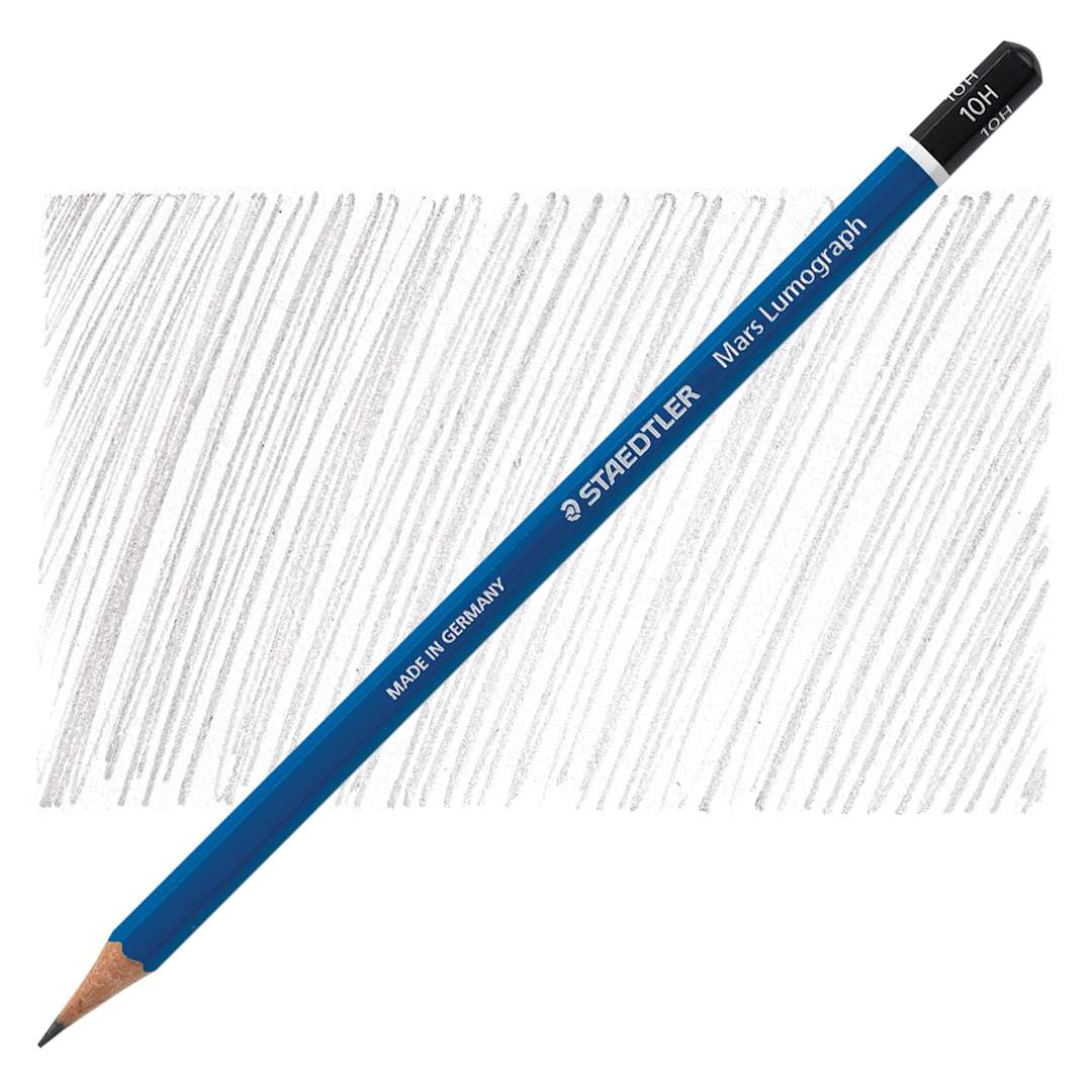 Open in modal - Staedtler Lumograph Drawing and Sketching Pencil - 10H pencil and swatch