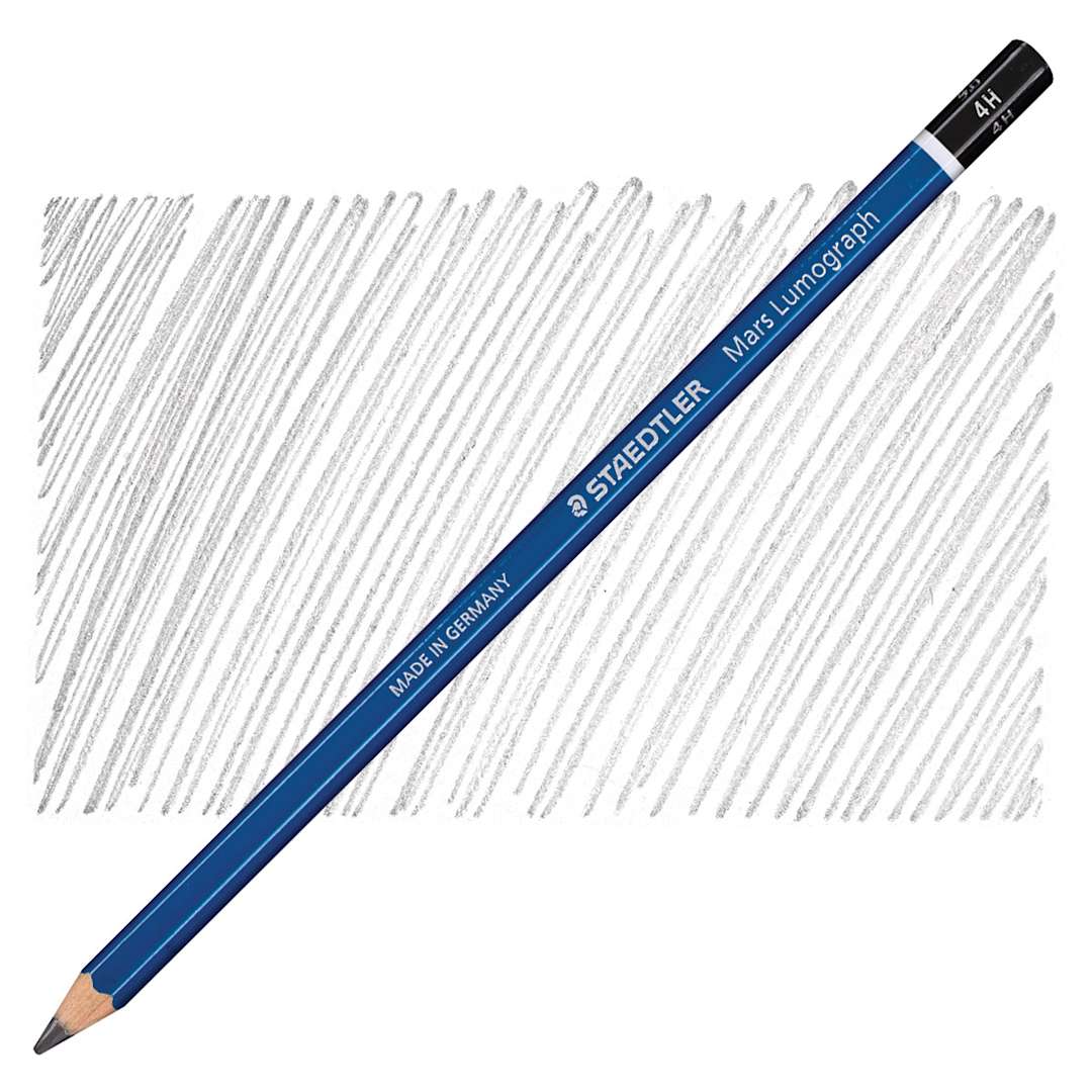Open in modal - Staedtler Lumograph Drawing and Sketching Pencil - 4H pencil and swatch