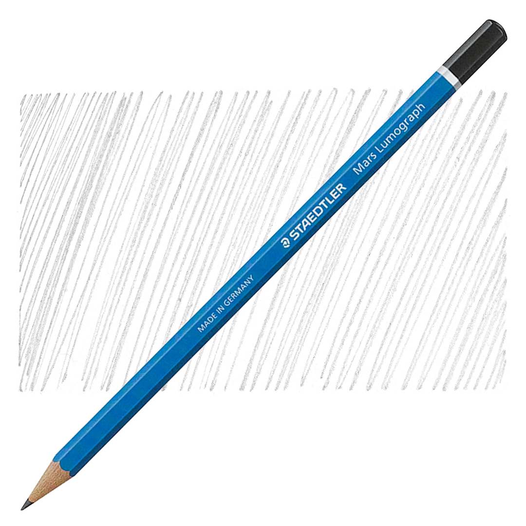 Open in modal - Staedtler Lumograph Drawing and Sketching Pencil - 6H pencil and swatch